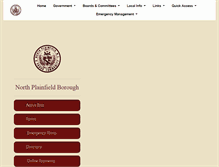 Tablet Screenshot of northplainfield.org